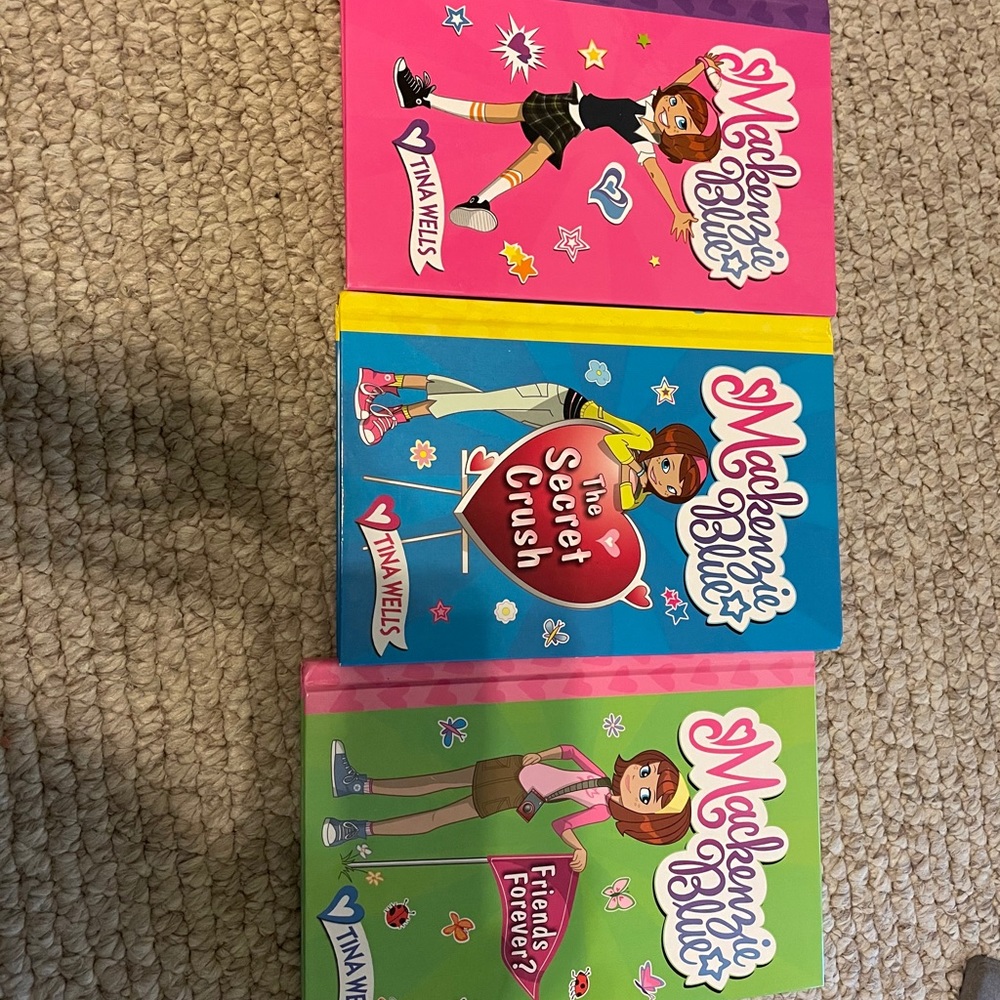 Mackenzie Blue books! 1-3
